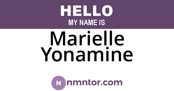 Marielle Yonamine