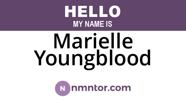 Marielle Youngblood