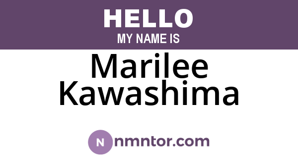 Marilee Kawashima