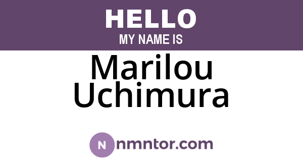 Marilou Uchimura