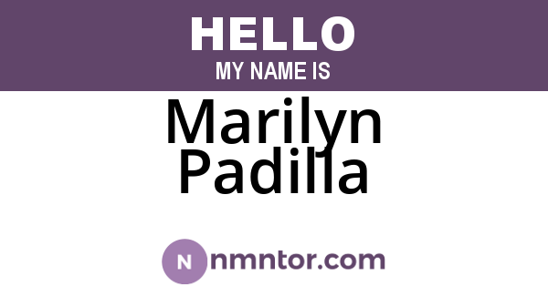 Marilyn Padilla