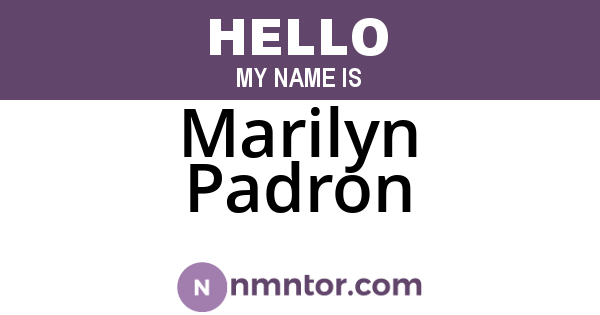 Marilyn Padron
