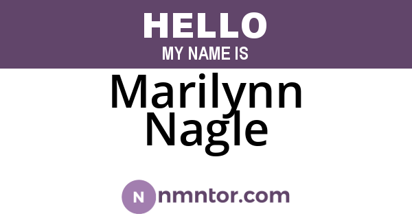 Marilynn Nagle