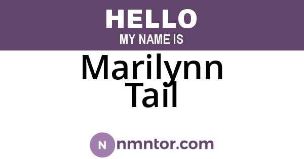 Marilynn Tail