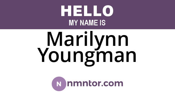 Marilynn Youngman