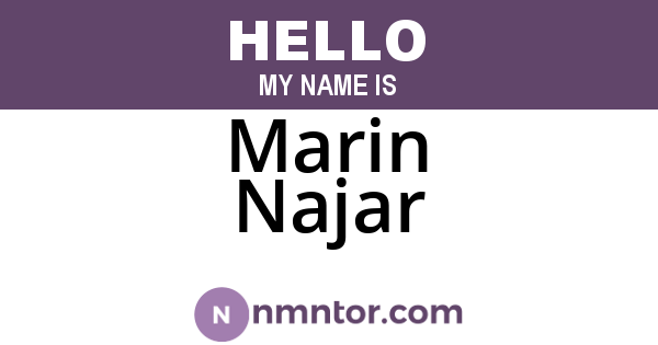 Marin Najar