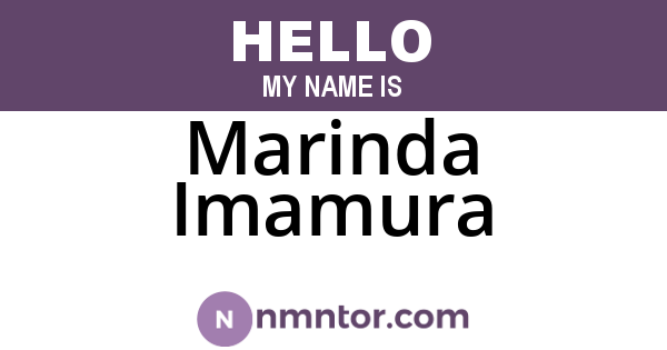 Marinda Imamura
