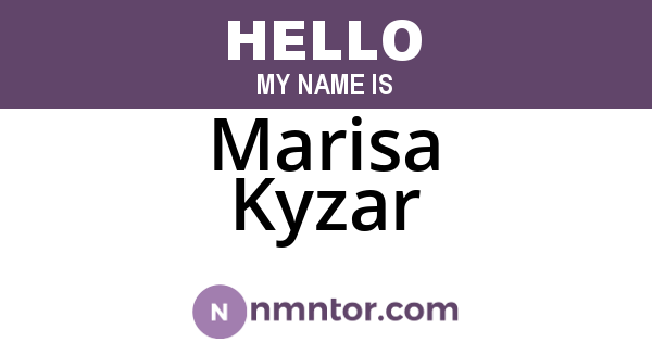 Marisa Kyzar