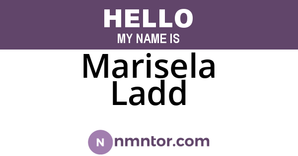 Marisela Ladd