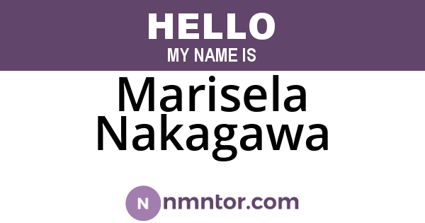 Marisela Nakagawa