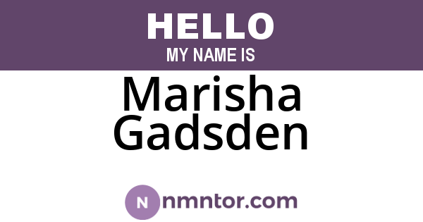Marisha Gadsden