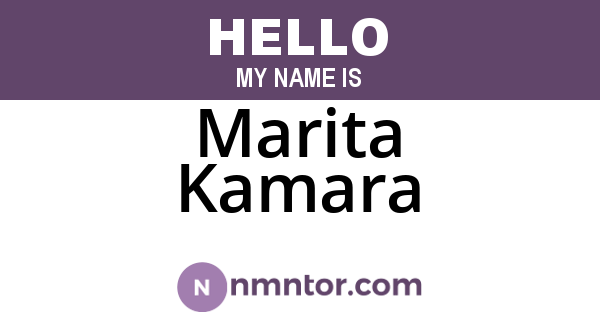 Marita Kamara