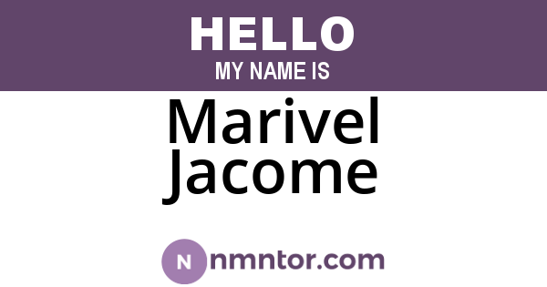 Marivel Jacome