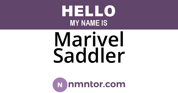 Marivel Saddler