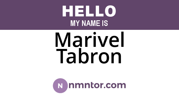 Marivel Tabron