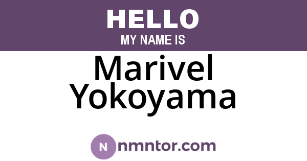 Marivel Yokoyama