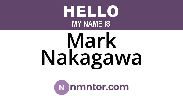 Mark Nakagawa