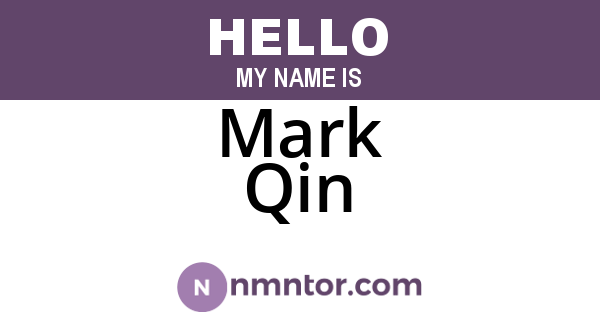 Mark Qin