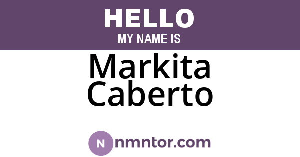 Markita Caberto