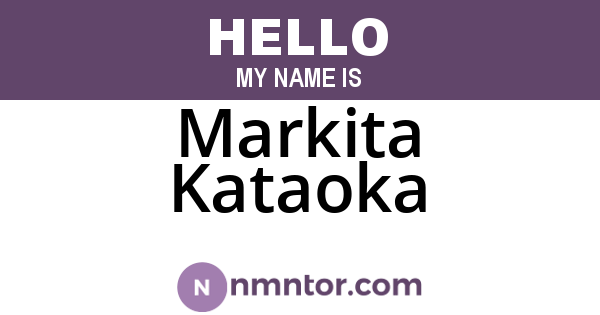 Markita Kataoka