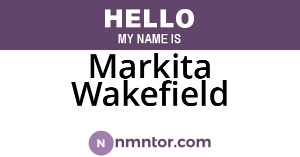 Markita Wakefield
