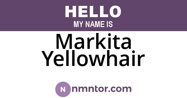 Markita Yellowhair