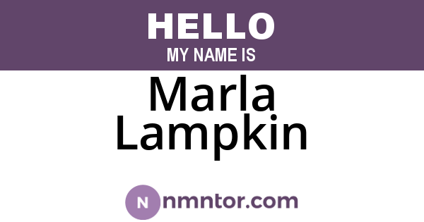Marla Lampkin