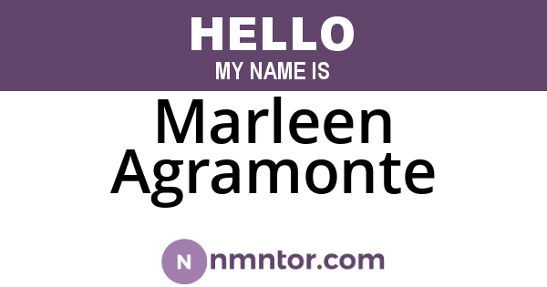 Marleen Agramonte