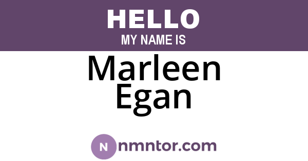 Marleen Egan