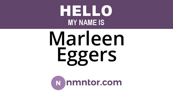 Marleen Eggers