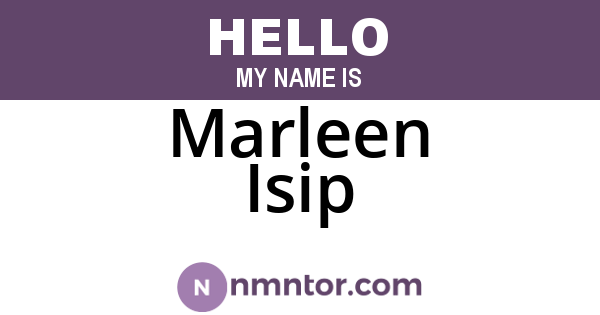Marleen Isip