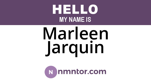 Marleen Jarquin