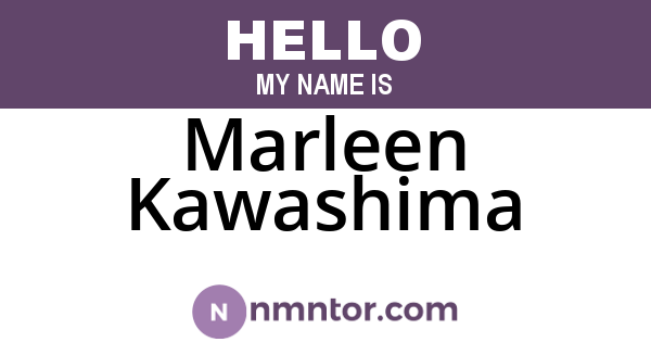 Marleen Kawashima