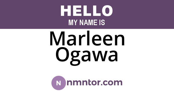 Marleen Ogawa