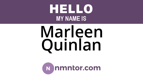 Marleen Quinlan