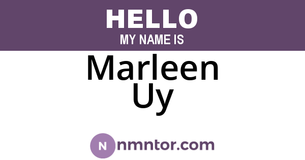 Marleen Uy