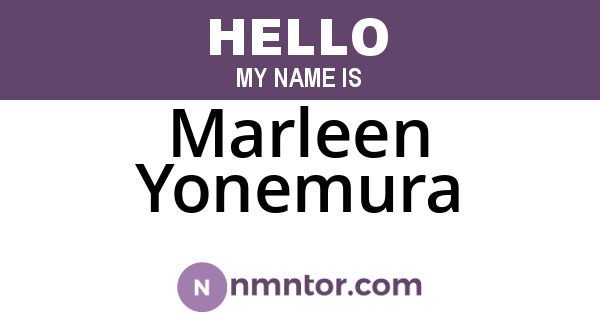 Marleen Yonemura