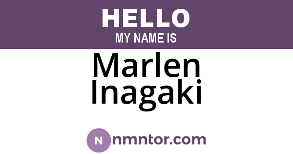 Marlen Inagaki
