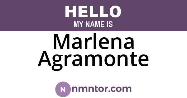 Marlena Agramonte