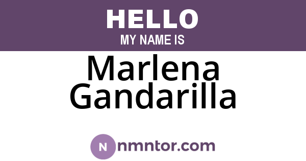 Marlena Gandarilla