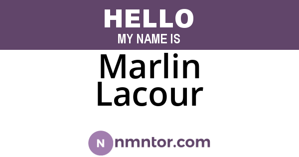 Marlin Lacour
