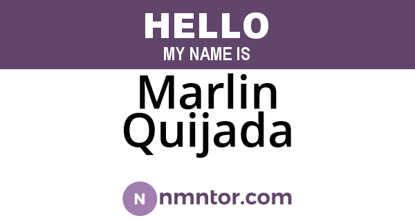 Marlin Quijada
