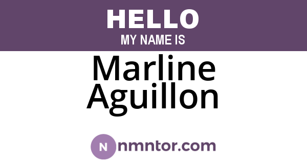 Marline Aguillon
