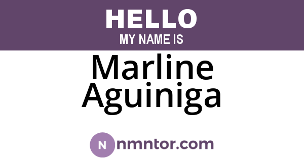 Marline Aguiniga