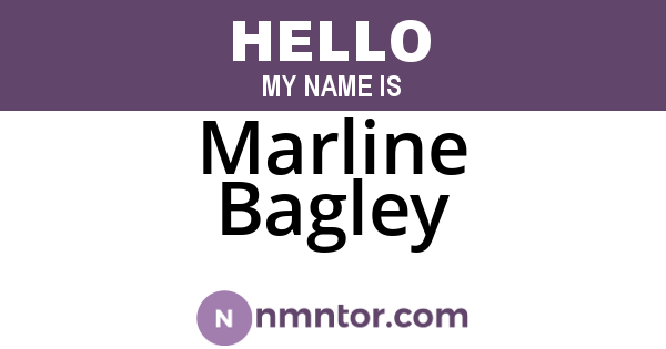 Marline Bagley