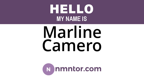 Marline Camero