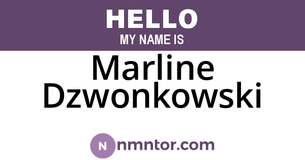Marline Dzwonkowski