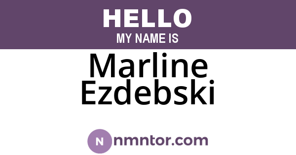 Marline Ezdebski