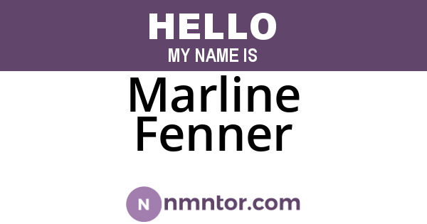 Marline Fenner