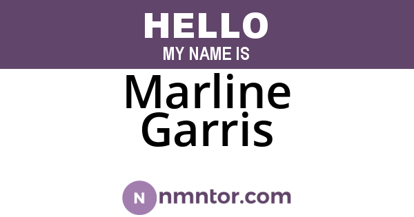 Marline Garris